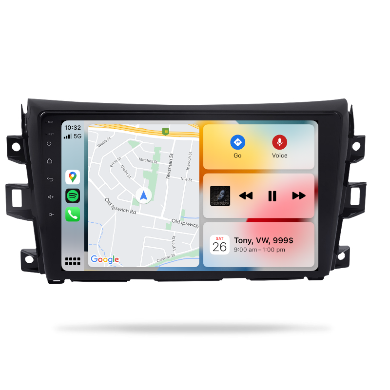 Nissan Navara 2015- NP300 (DX/RX/ST/STX) - CARPLAY, DIRECT FIT, UPGRADE KIT