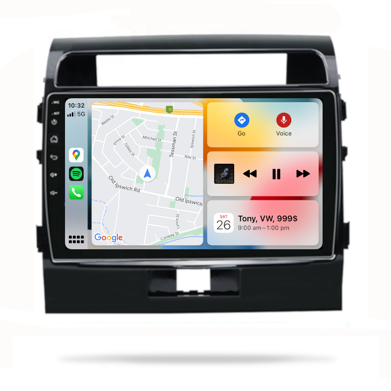 Toyota Land Cruiser 200 Series, 2007-2015 - CARPLAY, DIRECT FIT, UPGRADE KIT