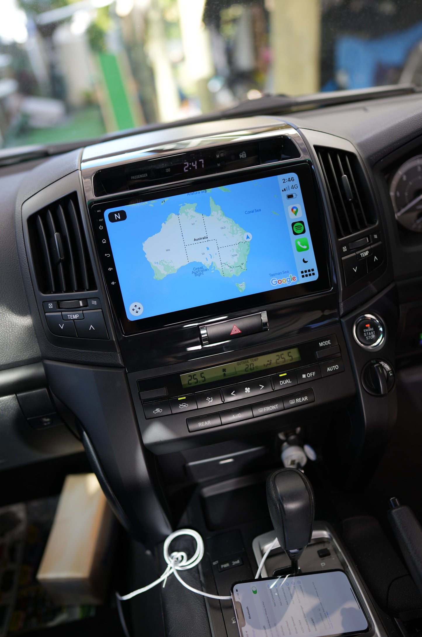 Toyota Land Cruiser 200 Series, 2007-2015 - CARPLAY, DIRECT FIT, UPGRADE KIT