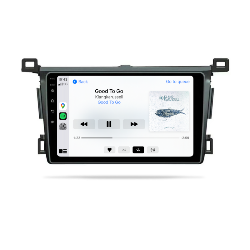 Toyota RAV4 2013-2018 - CARPLAY, DIRECT FIT, UPGRADE KIT