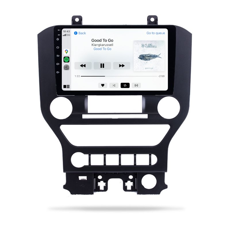 Ford Mustang 2015-2022 - CARPLAY, DIRECT FIT, UPGRADE KIT
