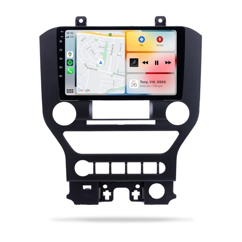 Ford Mustang 2015-2022 - CARPLAY, DIRECT FIT, UPGRADE KIT