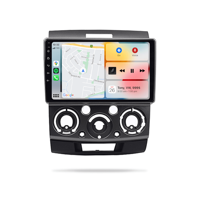 Ford Ranger 2006-2011 PJ, PK - CARPLAY, DIRECT FIT, UPGRADE KIT