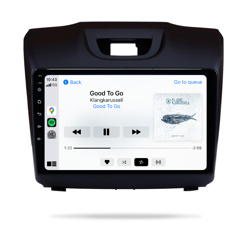 Holden Colorado 7 2012-2016 - CARPLAY, DIRECT FIT, UPGRADE KIT