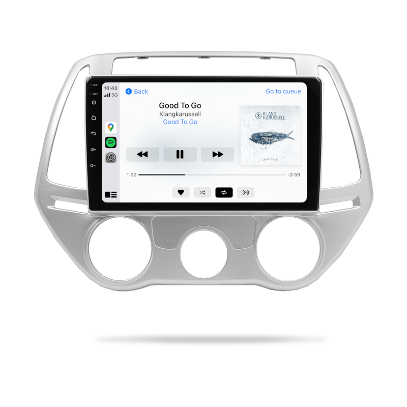 Hyundai i20 2012-2015 PB - CARPLAY, DIRECT FIT, UPGRADE KIT