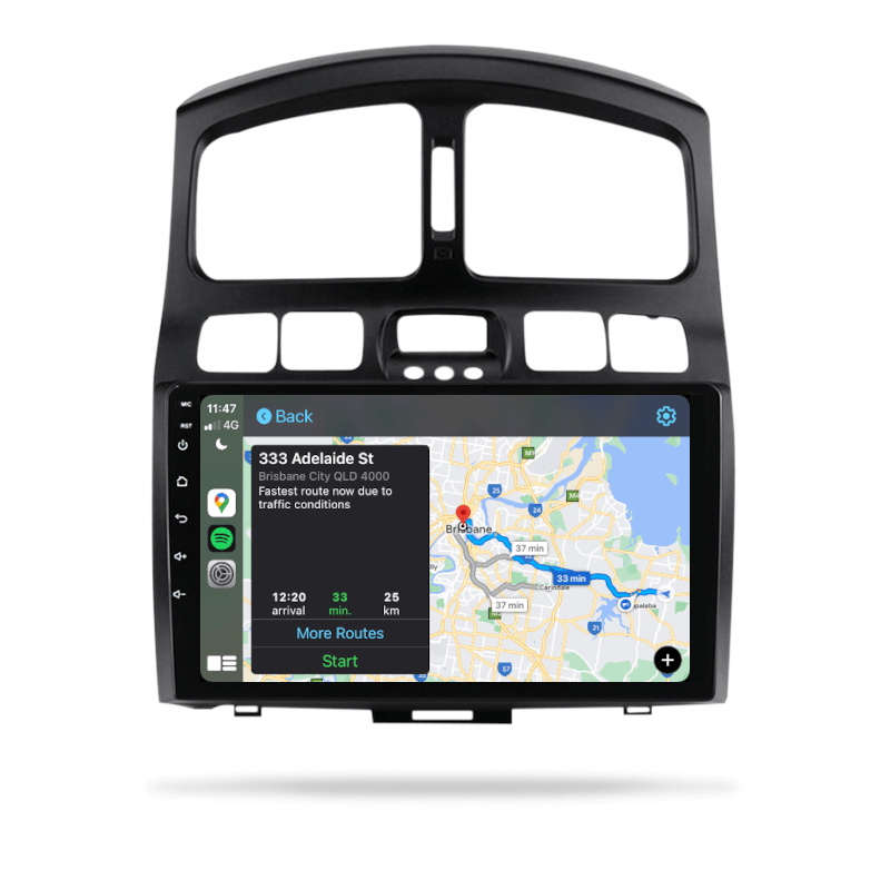 Hyundai Santa Fe 2000-2005 SM - CARPLAY, DIRECT FIT, UPGRADE KIT