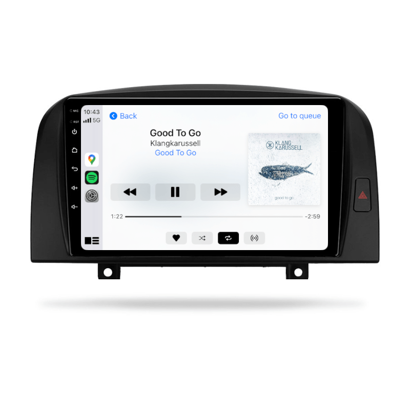 Hyundai Sonata 2006-2008 NF - CARPLAY, DIRECT FIT, UPGRADE KIT