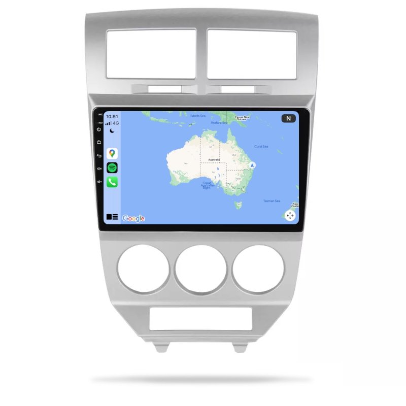 Jeep Compass 2007-2008 MK - CARPLAY, DIRECT FIT, UPGRADE KIT