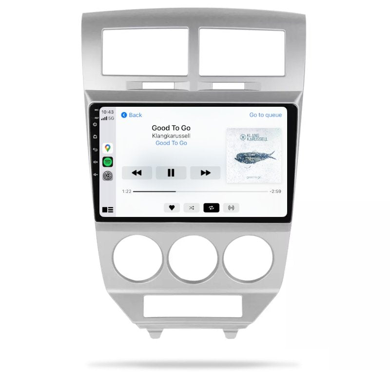 Jeep Compass 2007-2008 MK - CARPLAY, DIRECT FIT, UPGRADE KIT