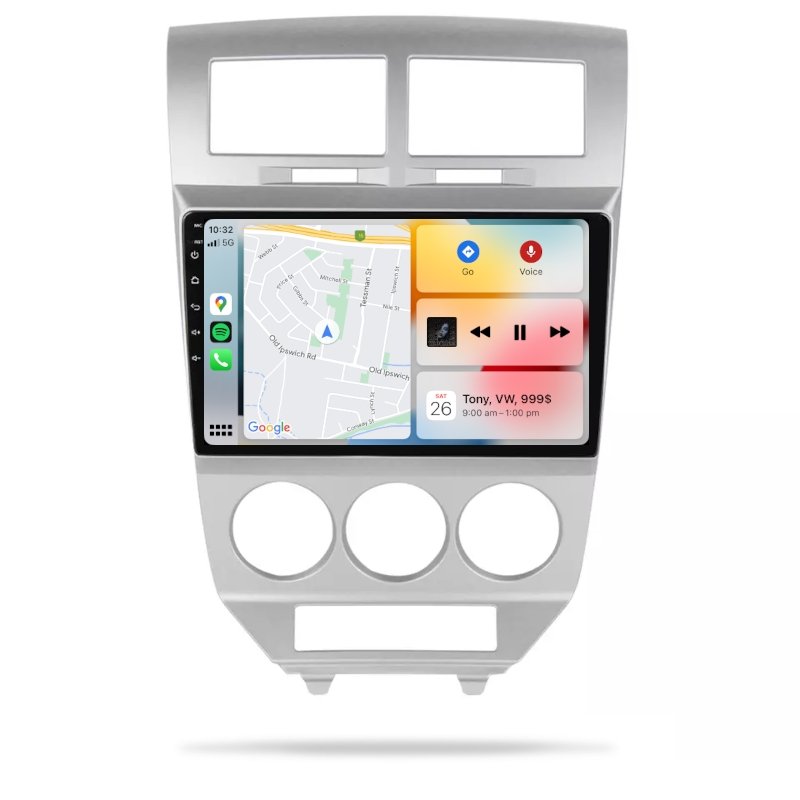 Jeep Compass 2007-2008 MK - CARPLAY, DIRECT FIT, UPGRADE KIT