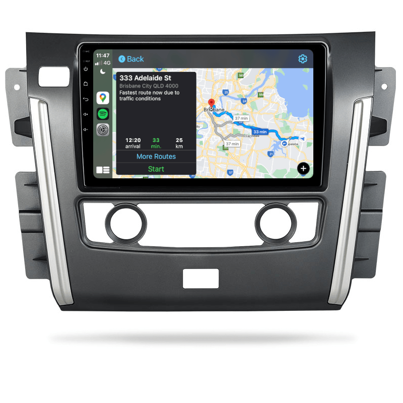 Nissan Patrol Y62 2013-2022 - CARPLAY, DIRECT FIT, UPGRADE KIT