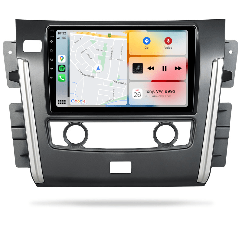 Nissan Patrol Y62 2013-2022 - CARPLAY, DIRECT FIT, UPGRADE KIT