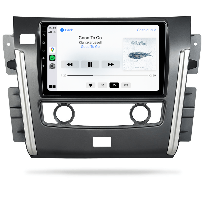 Nissan Patrol Y62 2013-2022 - CARPLAY, DIRECT FIT, UPGRADE KIT