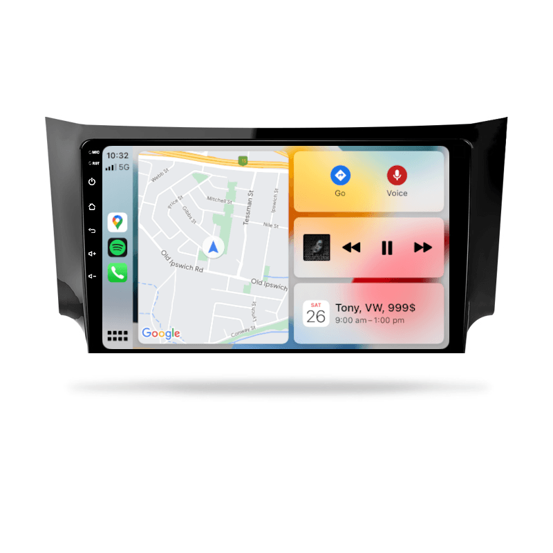 Nissan Pulsar 2013-2018 B17, C12 - CARPLAY, DIRECT FIT, UPGRADE KIT