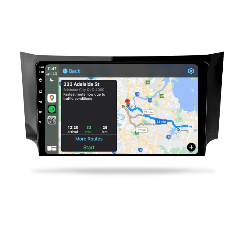 Nissan Pulsar 2013-2018 B17, C12 - CARPLAY, DIRECT FIT, UPGRADE KIT