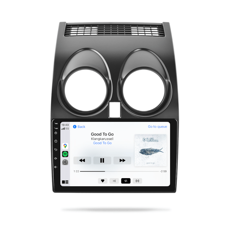 Nissan Qashqai J10 - CARPLAY, DIRECT FIT, UPGRADE KIT