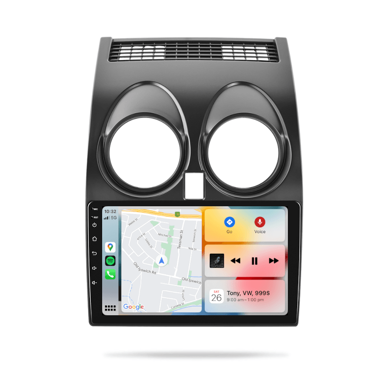 Nissan Qashqai J10 - CARPLAY, DIRECT FIT, UPGRADE KIT