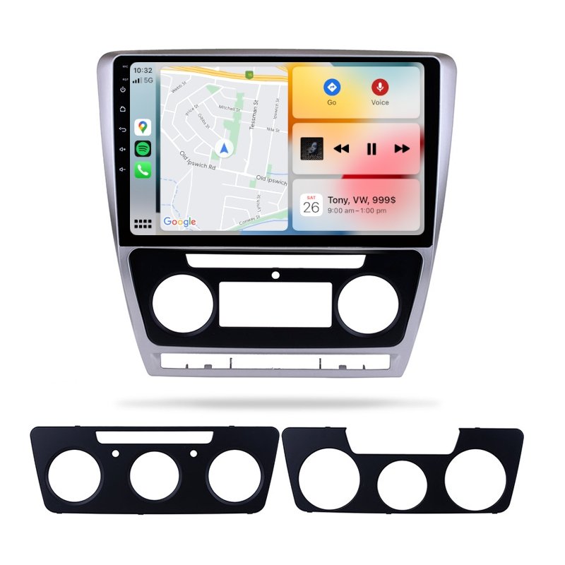 Skoda Octavia 2007-2013 - CARPLAY, DIRECT FIT, UPGRADE KIT