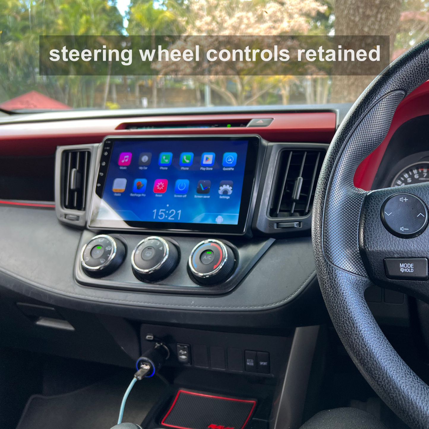 Toyota RAV4 2013-2018 - CARPLAY, DIRECT FIT, UPGRADE KIT