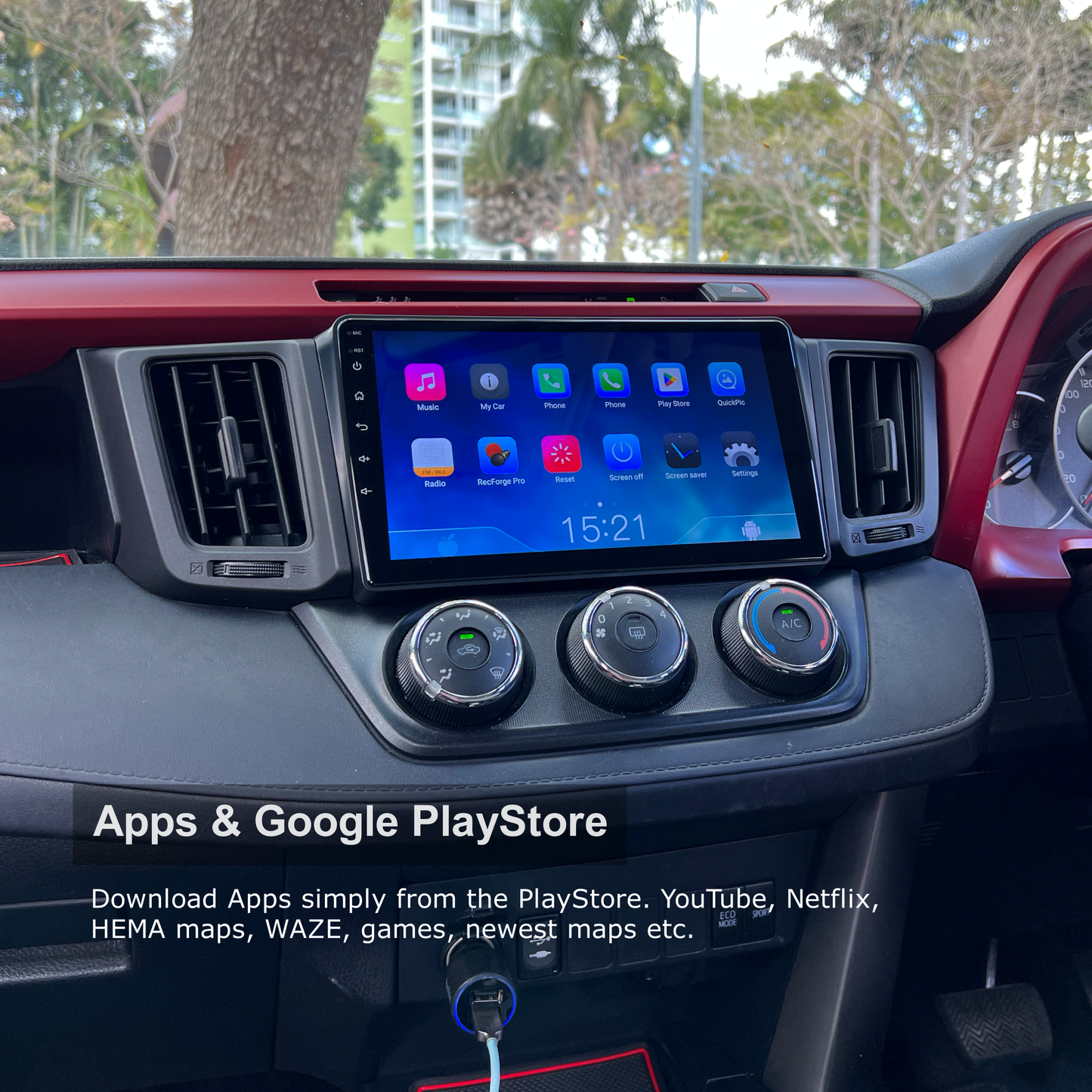 Toyota RAV4 2013-2018 - CARPLAY, DIRECT FIT, UPGRADE KIT