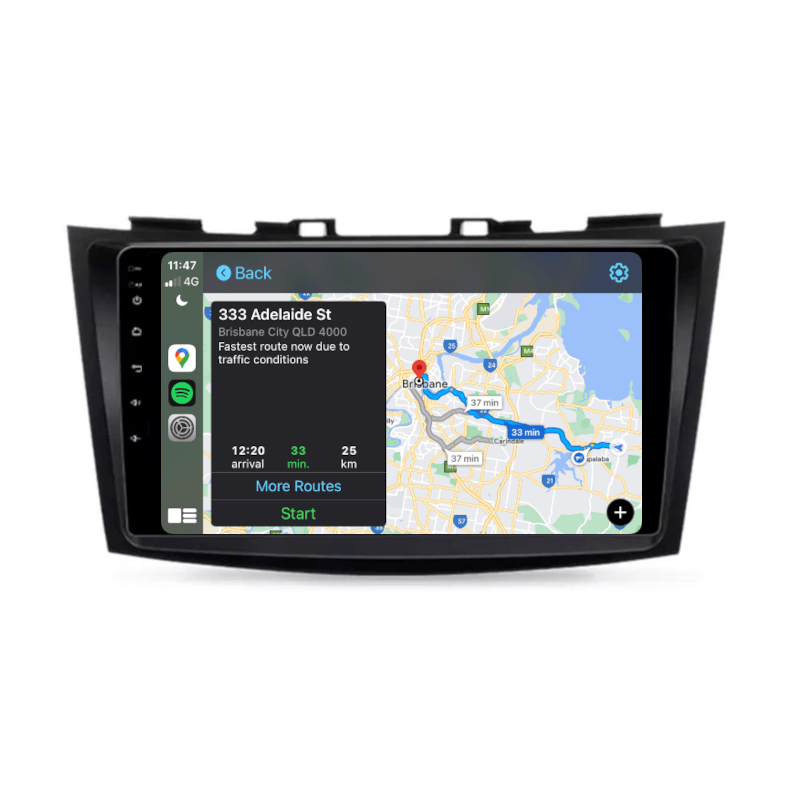 Suzuki Swift 2011-2017 - CARPLAY, DIRECT FIT, UPGRADE KIT