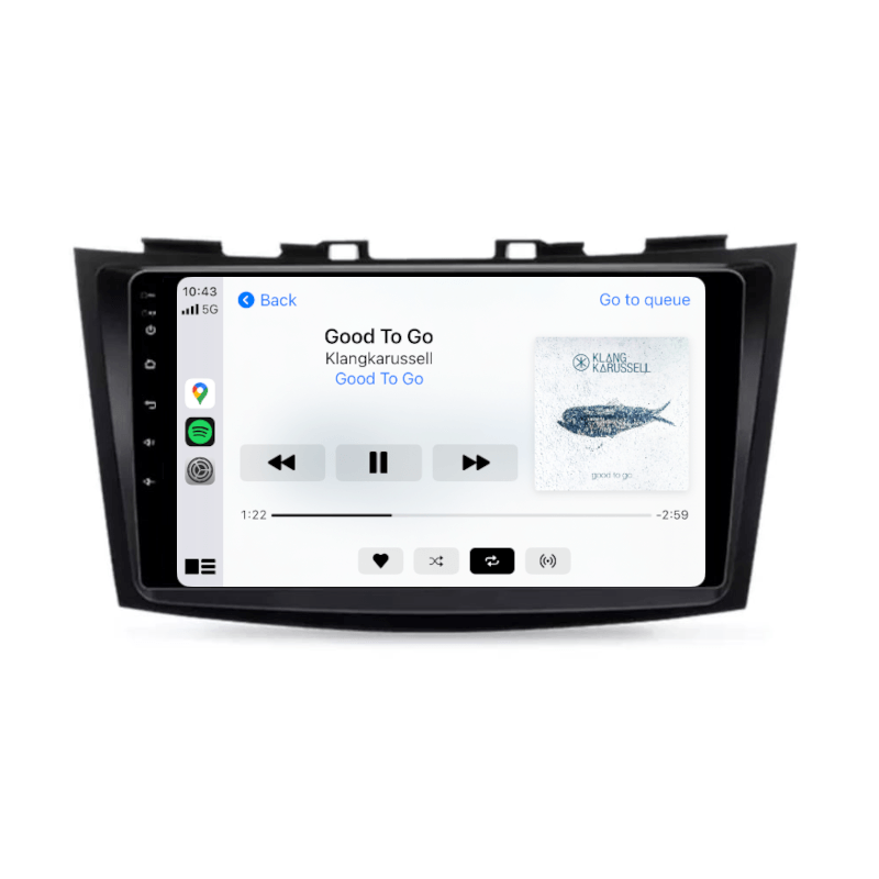 Suzuki Swift 2011-2017 - CARPLAY, DIRECT FIT, UPGRADE KIT