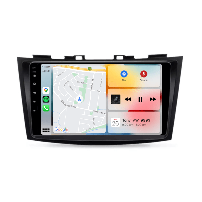 Suzuki Swift 2011-2017 - CARPLAY, DIRECT FIT, UPGRADE KIT