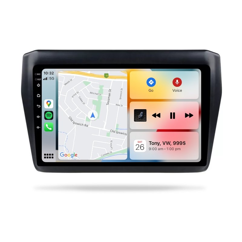 Suzuki Swift 2017-2022 - CARPLAY, DIRECT FIT, UPGRADE KIT