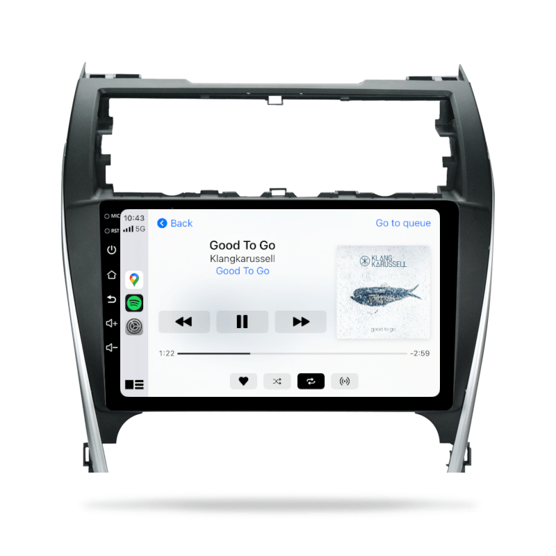 Toyota Camry 2012-2017 - CARPLAY, DIRECT FIT, UPGRADE KIT