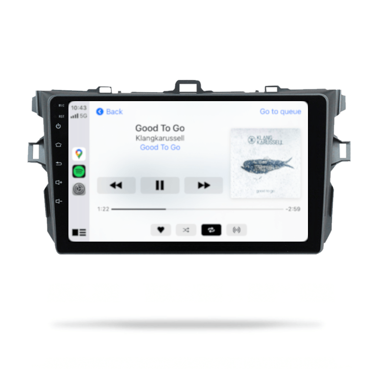 Toyota Corolla 2007-2011 - CARPLAY, DIRECT FIT, UPGRADE KIT