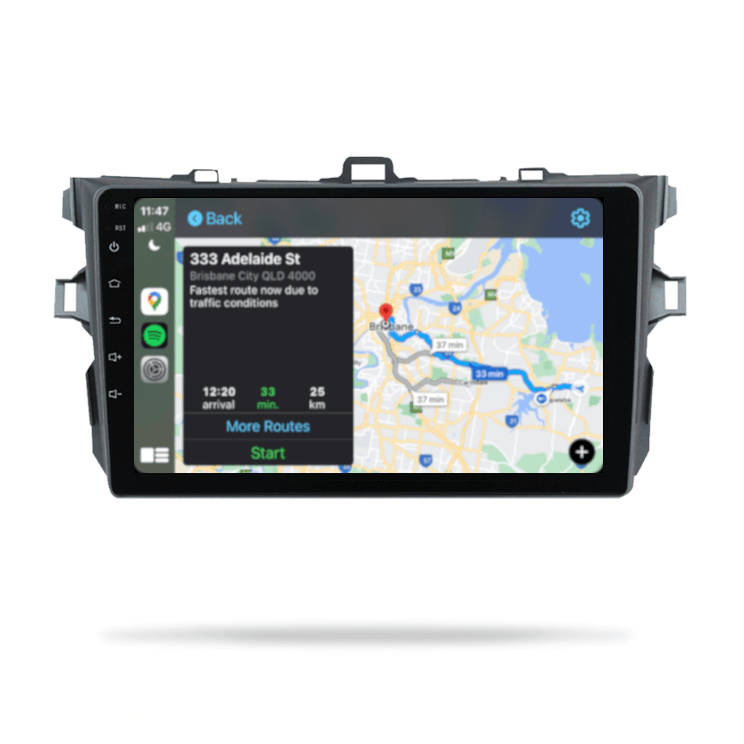 Toyota Corolla 2007-2011 - CARPLAY, DIRECT FIT, UPGRADE KIT