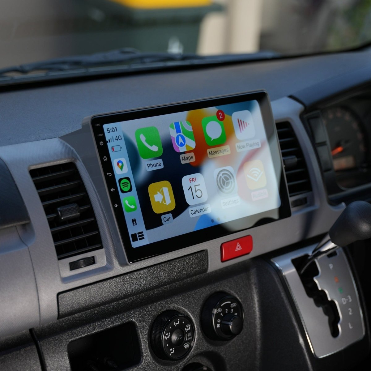 Toyota HiAce 2004-2019 - CARPLAY, DIRECT FIT, UPGRADE KIT