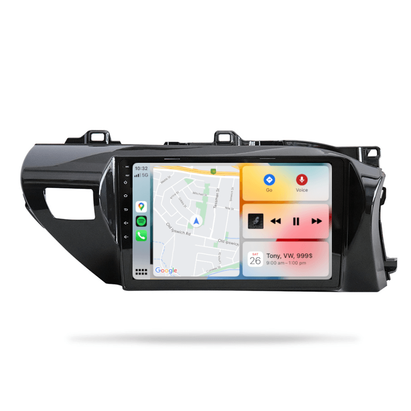 Toyota Hilux 2015-2022 - CARPLAY, DIRECT FIT, UPGRADE KIT