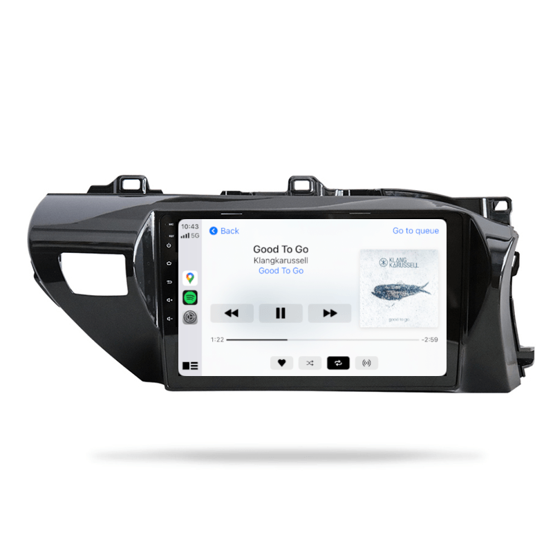 Toyota Hilux 2015-2022 - CARPLAY, DIRECT FIT, UPGRADE KIT