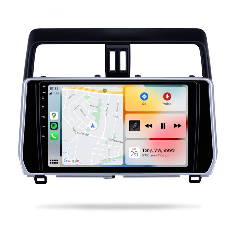 Toyota Prado 2018-2022 150 Series - CARPLAY, DIRECT FIT, UPGRADE KIT