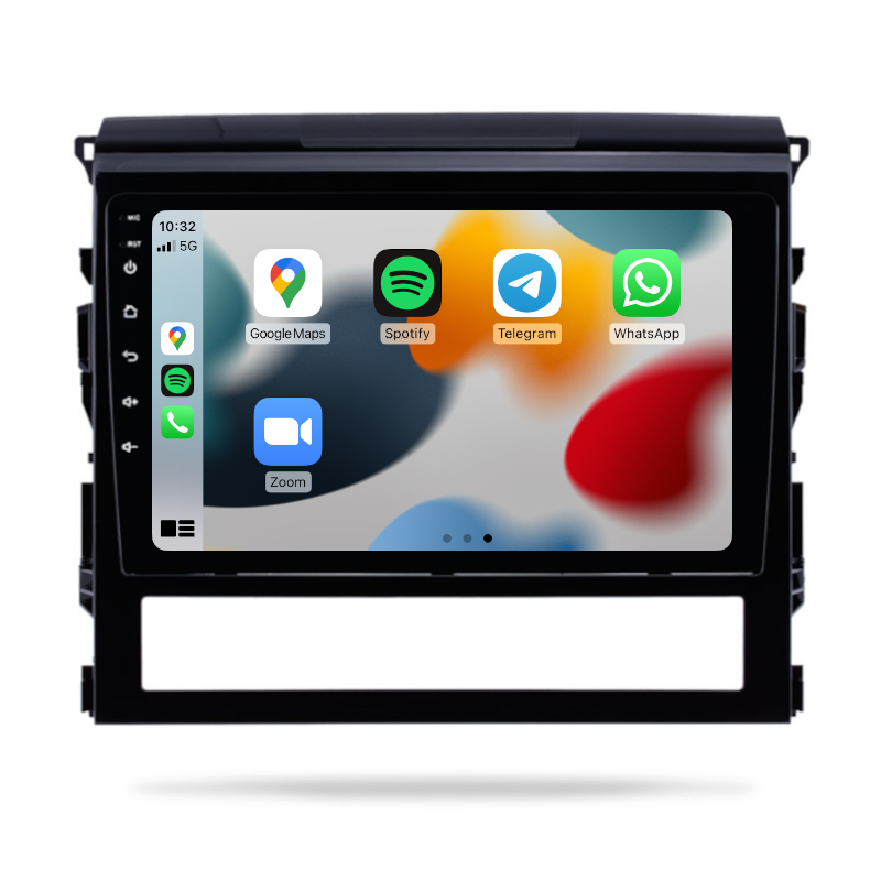 Toyota Land Cruiser 200 Series, 2016-2022 - CARPLAY, DIRECT FIT, UPGRADE KIT