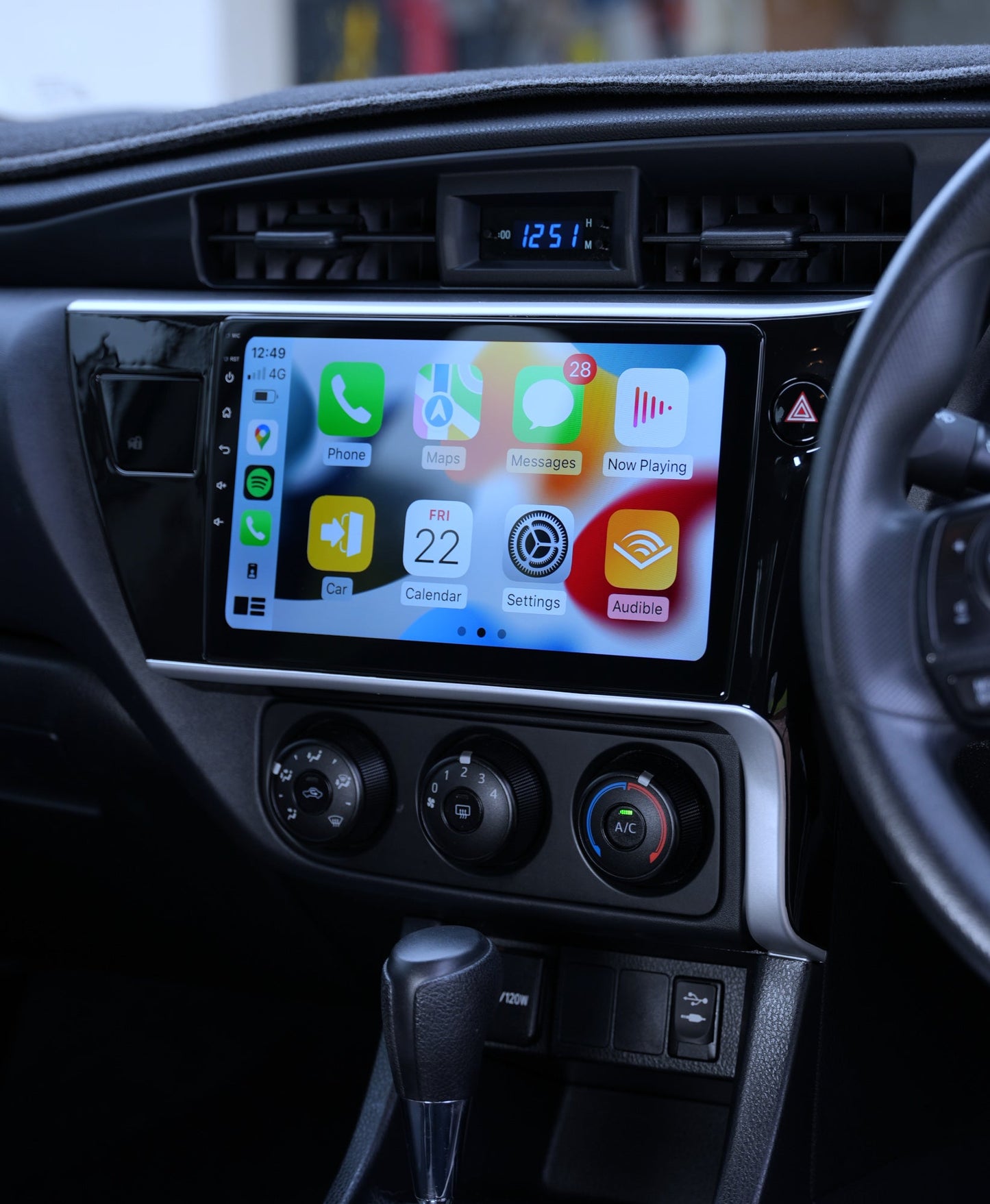 Toyota Corolla Sedan 2017- 2019 - CARPLAY, DIRECT FIT, UPGRADE KIT