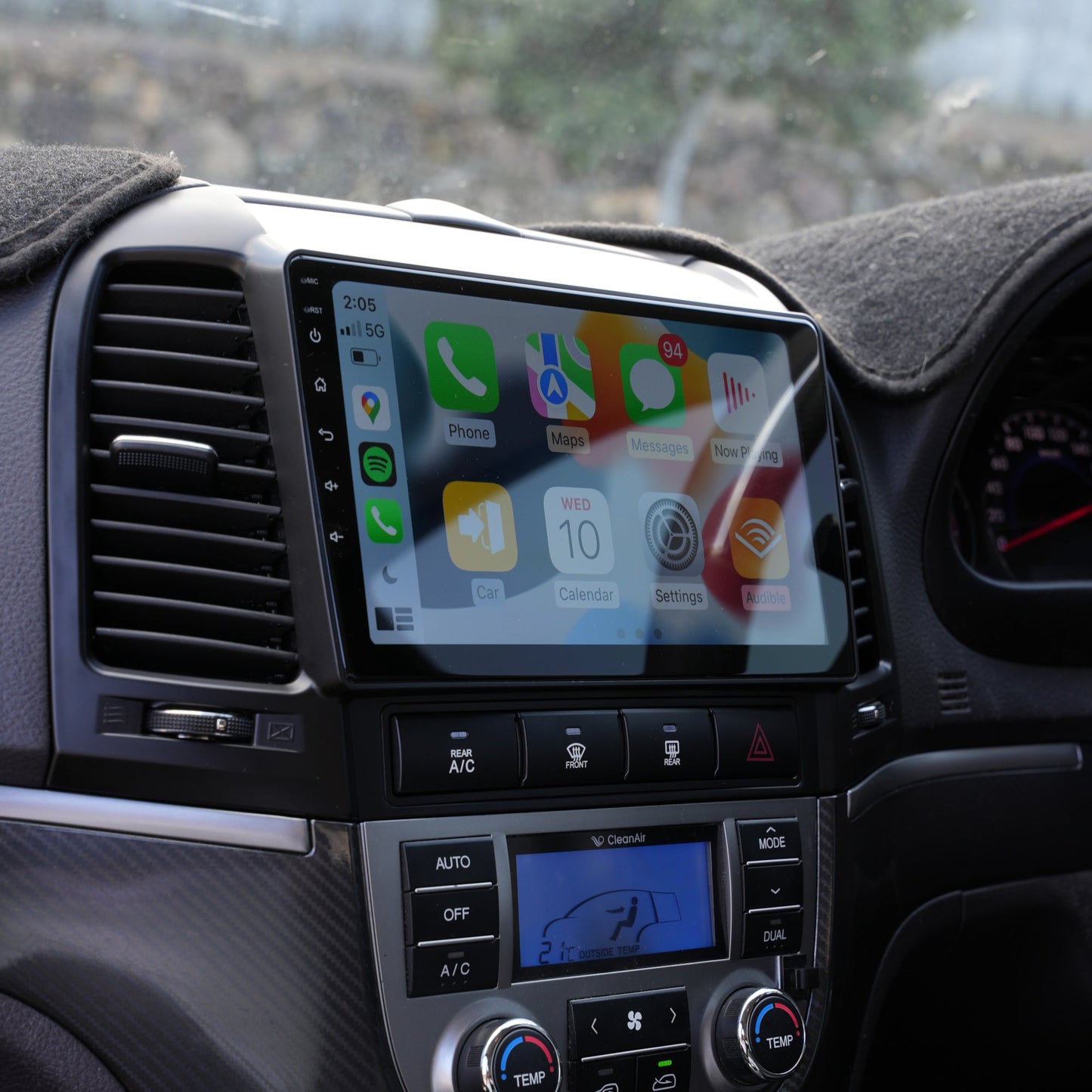 Hyundai Santa Fe 2006-2012 CM - CARPLAY, DIRECT FIT, UPGRADE KIT