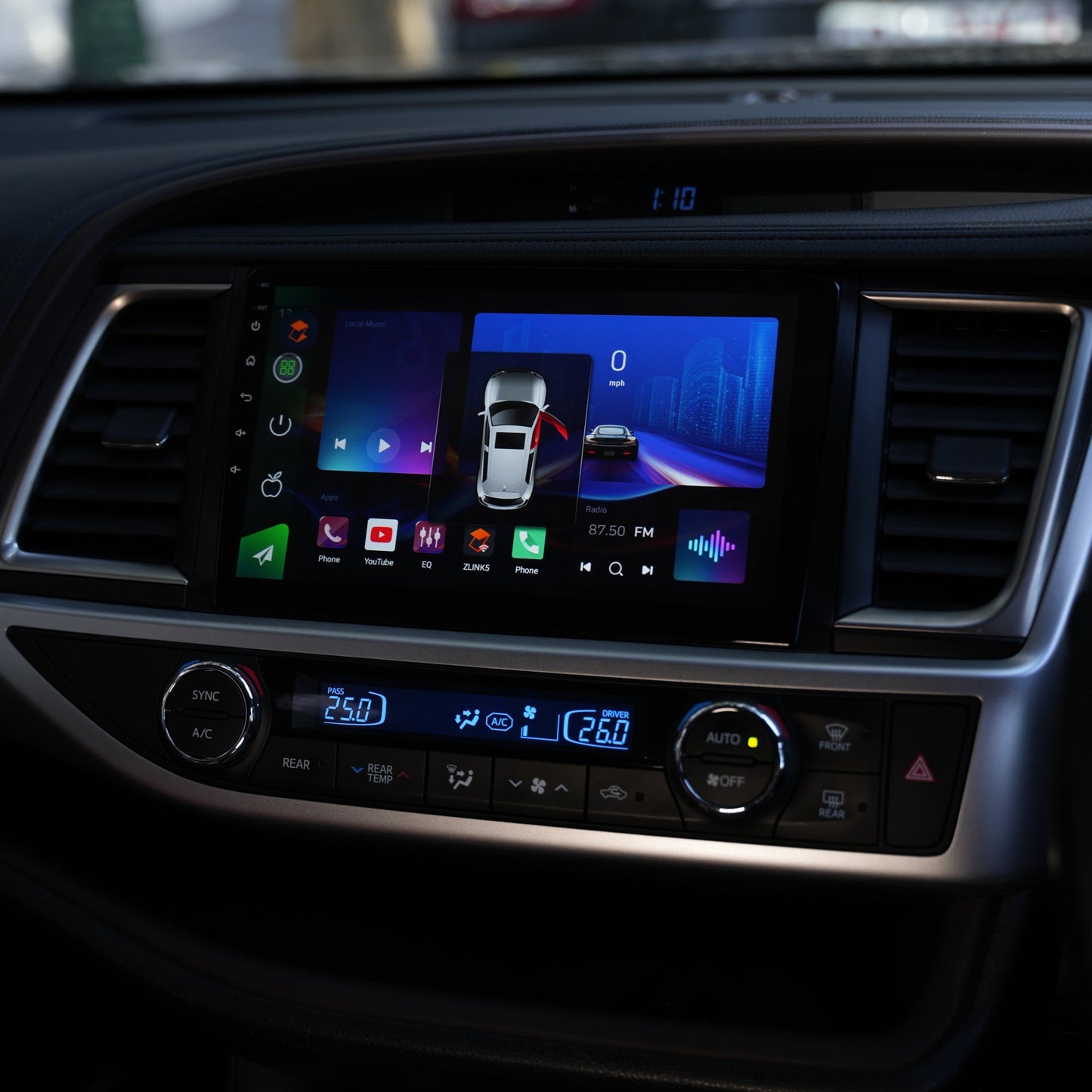 Toyota Kluger 2014-2019 - CARPLAY, DIRECT FIT, UPGRADE KIT