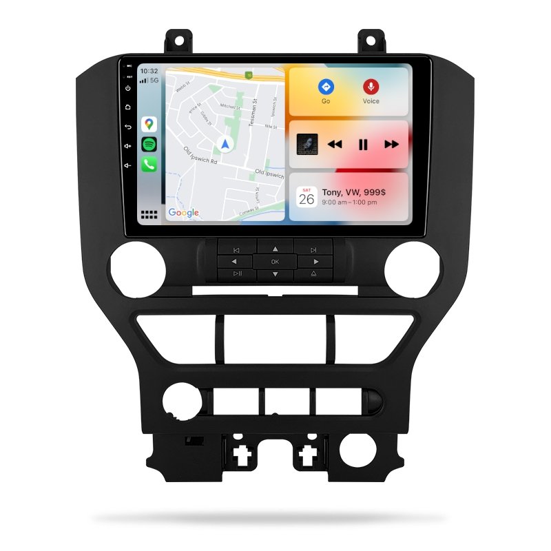 Ford Mustang 2015-2022 - CARPLAY, DIRECT FIT, UPGRADE KIT