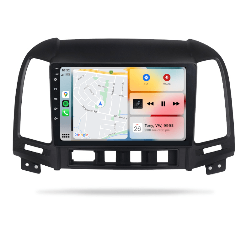 Hyundai Santa Fe 2006-2012 CM - CARPLAY, DIRECT FIT, UPGRADE KIT