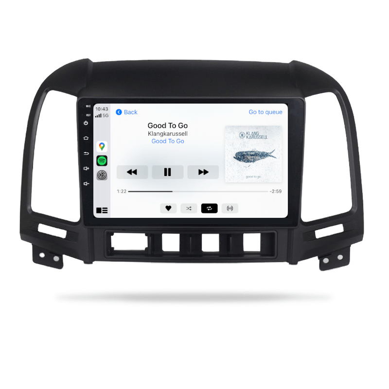 Hyundai Santa Fe 2006-2012 CM - CARPLAY, DIRECT FIT, UPGRADE KIT