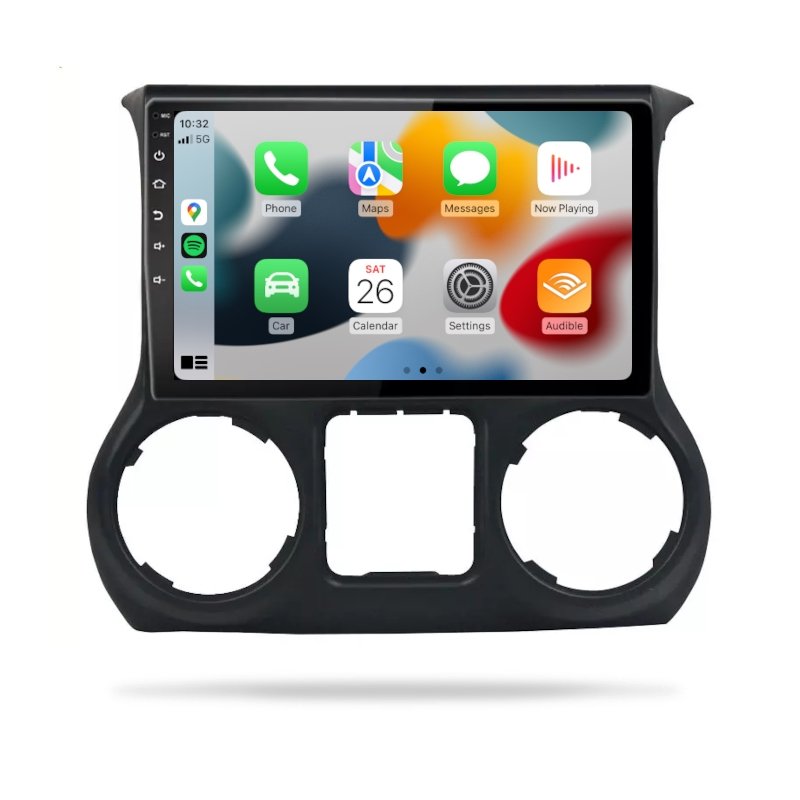 Jeep Wrangler 2007-2018 - CARPLAY, DIRECT FIT, UPGRADE KIT