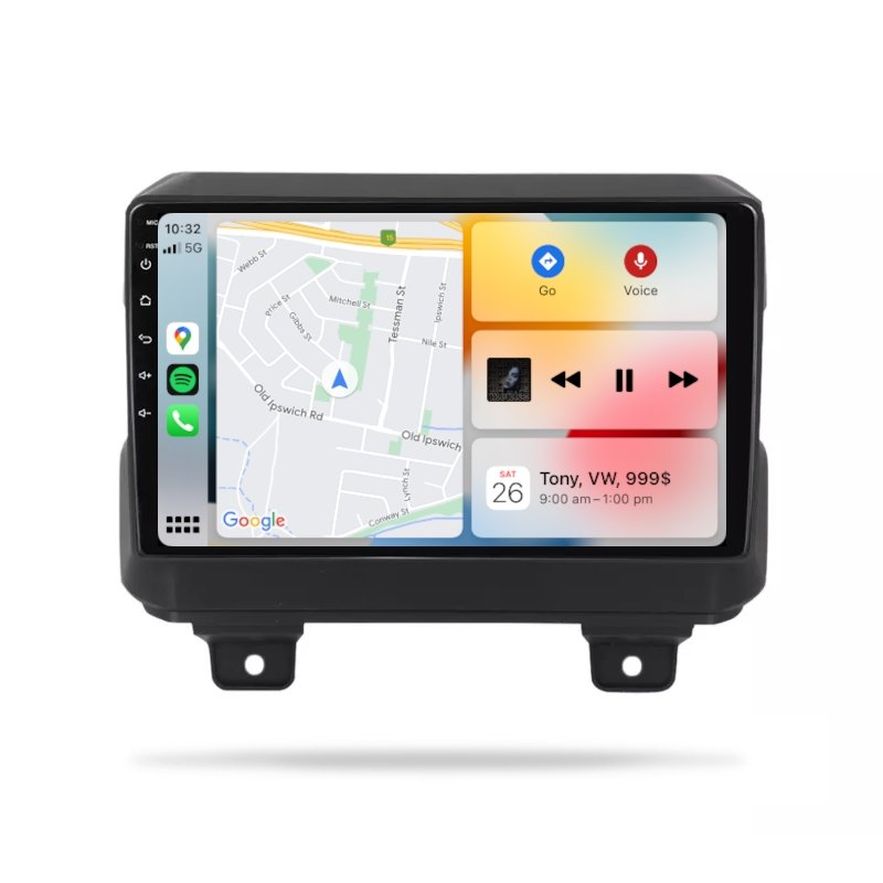 Jeep Wrangler 2018-2022 - CARPLAY, DIRECT FIT, UPGRADE KIT