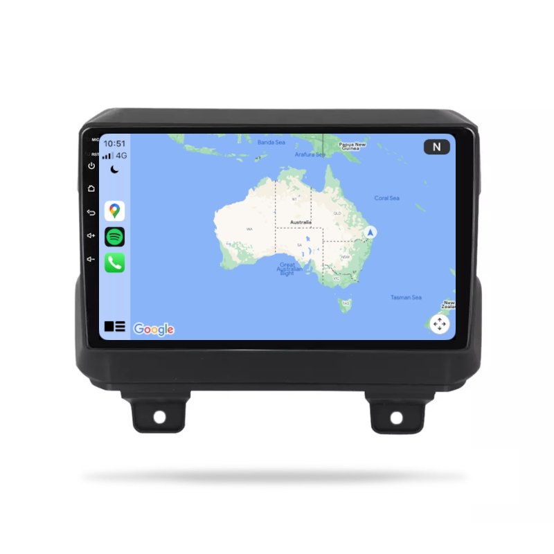 Jeep Wrangler 2018-2022 - CARPLAY, DIRECT FIT, UPGRADE KIT