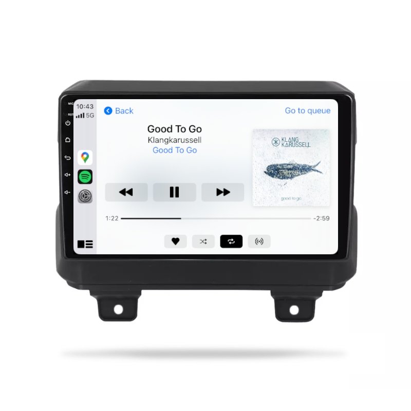 Jeep Wrangler 2018-2022 - CARPLAY, DIRECT FIT, UPGRADE KIT