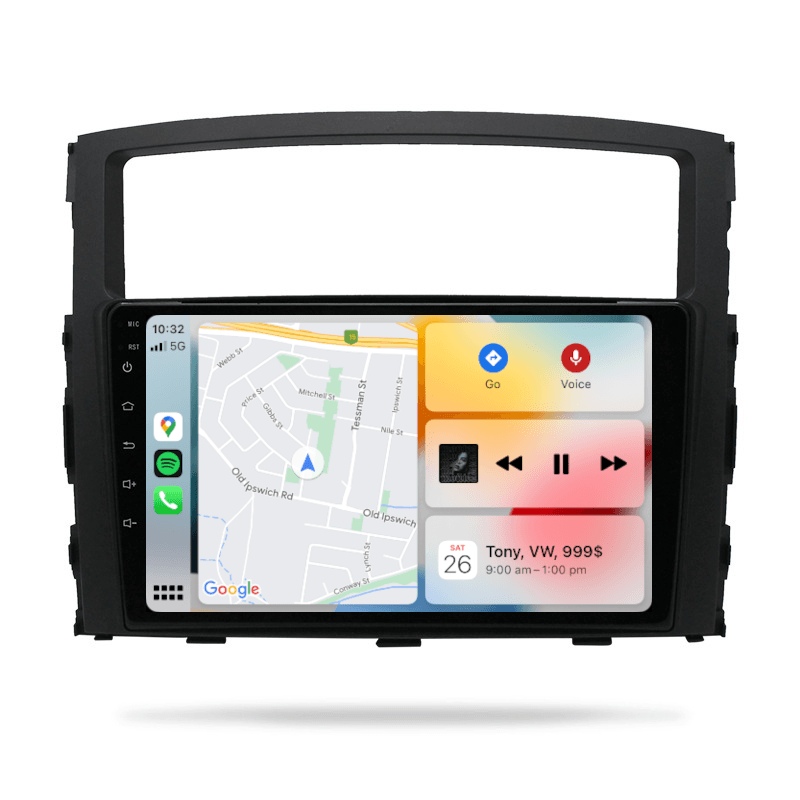 Mitsubishi Pajero 2012-2019 NW NX - CARPLAY, DIRECT FIT, UPGRADE KIT