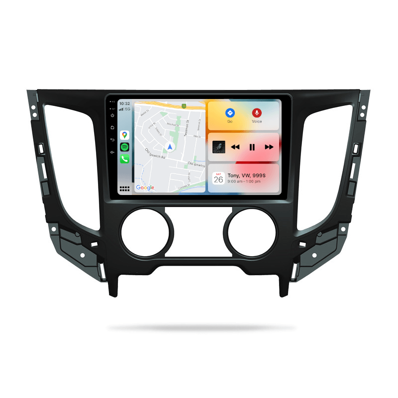 Mitsubishi Pajero Sport 2015-2019 QE, MANUAL AC - CARPLAY, DIRECT FIT, UPGRADE KIT