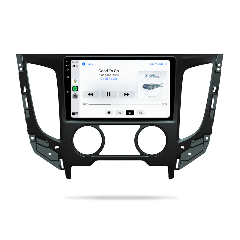 Mitsubishi Pajero Sport 2015-2019 QE, MANUAL AC - CARPLAY, DIRECT FIT, UPGRADE KIT