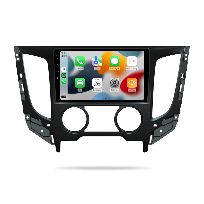 Mitsubishi Pajero Sport 2015-2019 QE, MANUAL AC - CARPLAY, DIRECT FIT, UPGRADE KIT